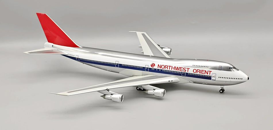 WB Models Northwest Orient Boeing 747-151 N7605US 1:200 Diecast Model Aircraft