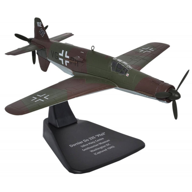 Oxford Diecast Dornier Do 335 Smithsonian 1:72 Diecast Model Aircraft - AC048