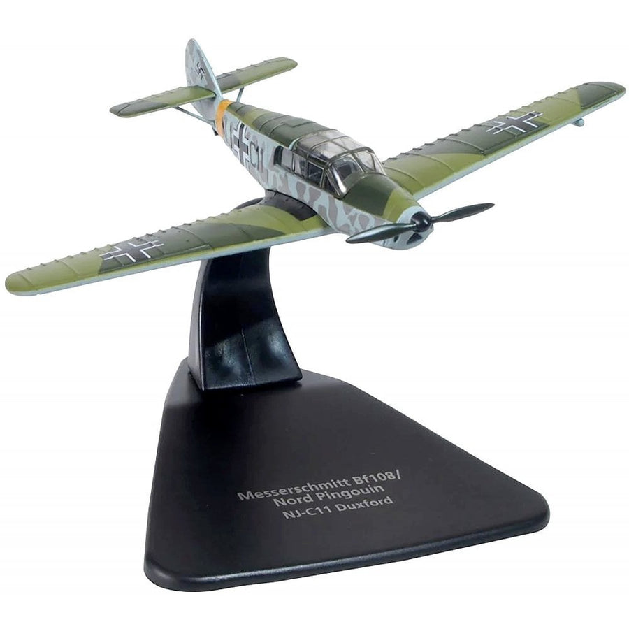 Oxford Diecast Messerschmitt Bf108 Duxford 1/72 Diecast Model Aircraft - AC107