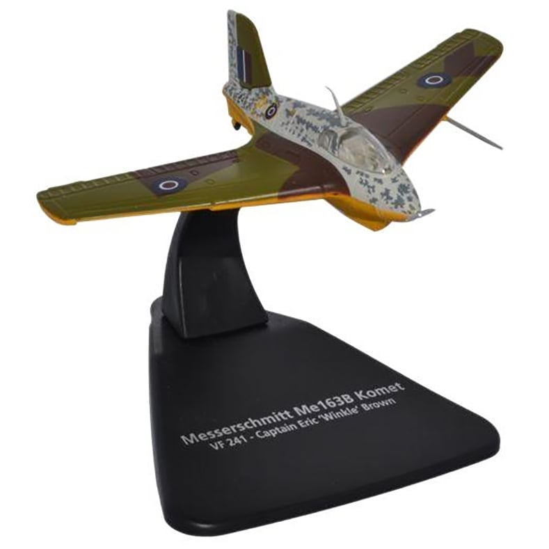 Oxford Eric Winkle Brown Me163B Diecast Scale Model - 1/72 - AC073