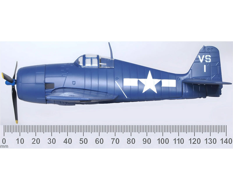 Oxford Grumman Hellcat F6F-5 Lt.Cdr.Willard E. Eder. US Navy 1945 Diecast Scale Model - 1/72 - AC119