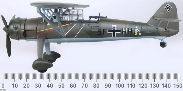 Oxford Diecast Henschel HS126 1/72 Diecast Model Aircraft, Poland 1939 - AC120