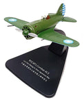 Oxford Polikarpov Chinese Air Force 'LIE Che SHENG' NO.2105 - Diecast Scale Model - 1/72 - AC065-2105