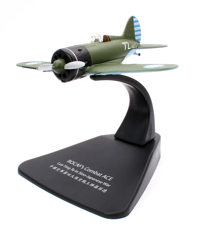 Oxford Polikarpov Chinese Air Force 'LUO YING TE' NO.72 - Diecast Scale Model - 1/72 - AC065-72