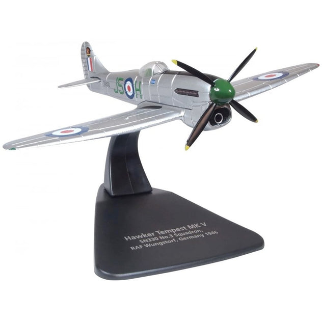Oxford Diecast Hawker Tempest Mk V RAF 3 Squadron 1:72 Diecast Model Aircraft SN330 AC103