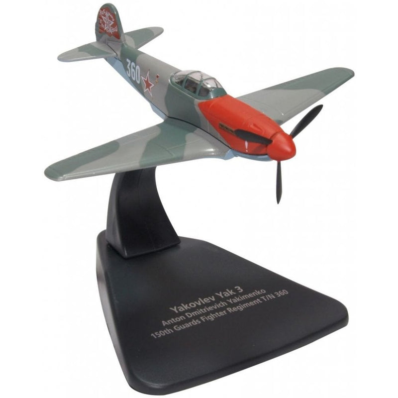 Oxford Yak 3 Anton Dmitrievich Yakimenko Diecast Scale Model - 1/72 - AC088