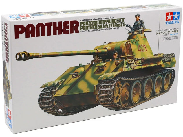 Tamiya 35065 German Panther Ausf.A Medium Tank 1:35 Plastic Kit