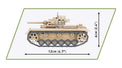 Cobi Panzer III Ausf. J German Tank 1/48 Scale Brick Kit - 292 Pieces (2712)