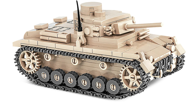 Cobi Panzer III Ausf. J German Tank 1/48 Scale Brick Kit - 292 Pieces (2712)