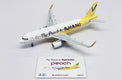 JC Wings Peach Aviation Airbus A320 "Fly To Peach Livery" JA08VA Diecast Model Aircraft - 1/200