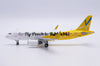 JC Wings Peach Aviation Airbus A320 "Fly To Peach Livery" JA08VA Diecast Model Aircraft - 1/200