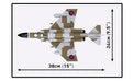 Cobi F-4M Phantom II (FGR.2) 1/48 Scale RAF Jet Aircraft Brick Kit (5908)