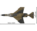 Cobi F-4F Phantom II Luftwaffe 1:48 Scale Aircraft Brick Kit (5898)