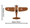 Cobi PZL P.11c Polish Fighter Aircraft 1:32 Scale Brick Kit (5742)