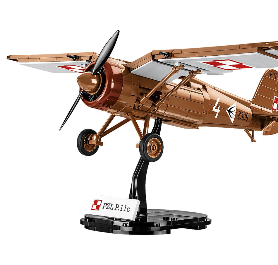 Cobi PZL P.11c Polish Fighter Aircraft 1:32 Scale Brick Kit (5742)