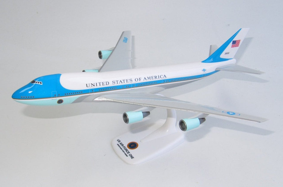 PPC Air Force One Boeing 747-200 Plastic Model - 1/250 Scale