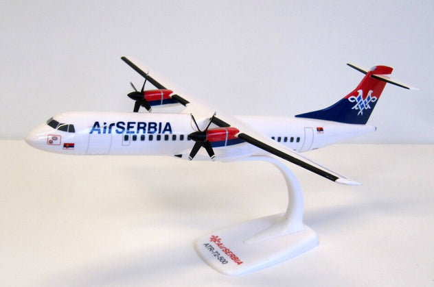 PPC Holland Air Serbia ATR-72 1:100 Scale Plastic Model Aircraft