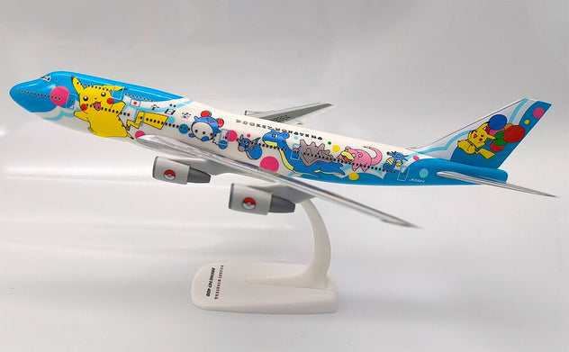 PPC Holland ANA Boeing 747-400 Pokemon JA8964 1:250 Plastic Model Aircraft