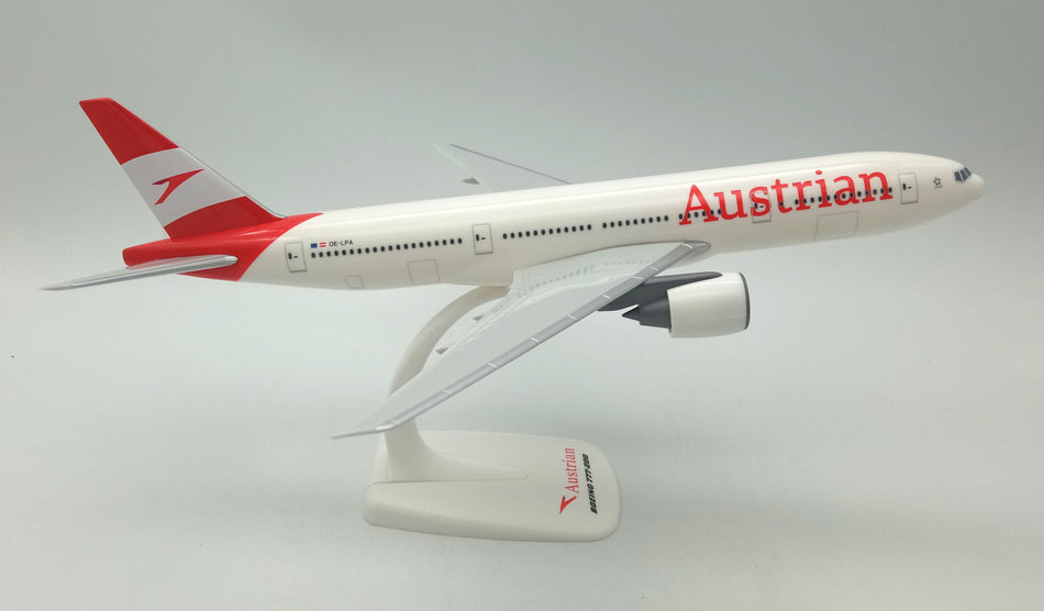 PPC Austrian Boeing 777-200 Plastic Model - 1/200 Scale