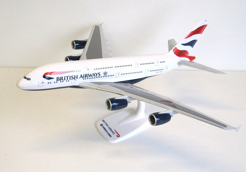 PPC British Airways Airbus A380 Plastic Model - 1/200 Scale