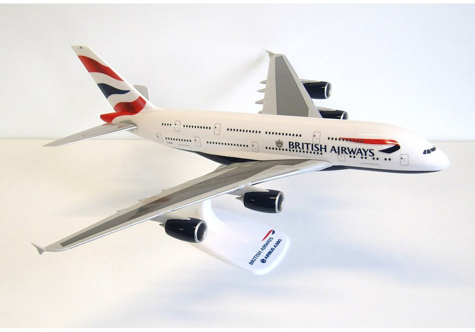 PPC British Airways Airbus A380 Plastic Model - 1/200 Scale