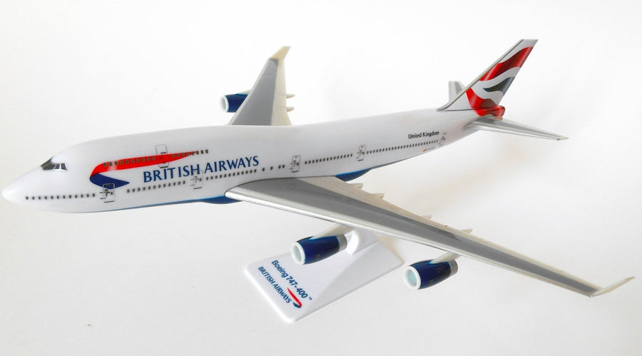 PPC Holland British Airways Boeing 747-400 Union Tail 1:250 Scale Plastic Model Aircraft