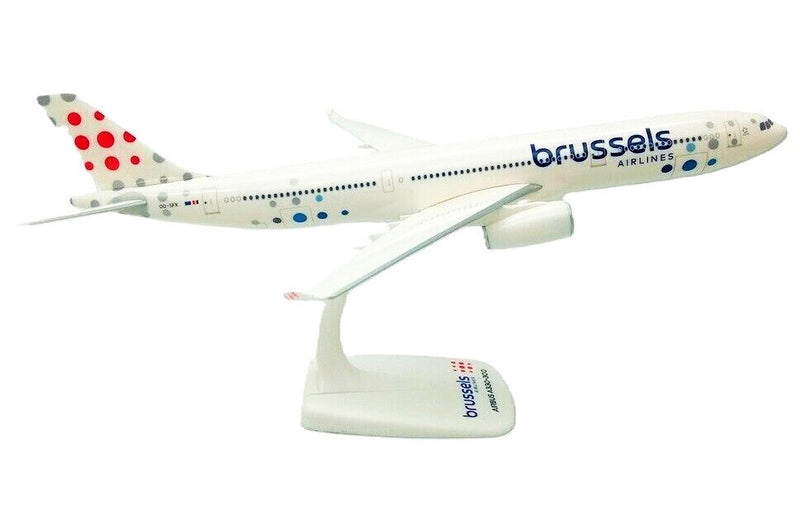 PPC Brussels Airlines Airbus A330-200 Plastic Model - 1/200 Scale