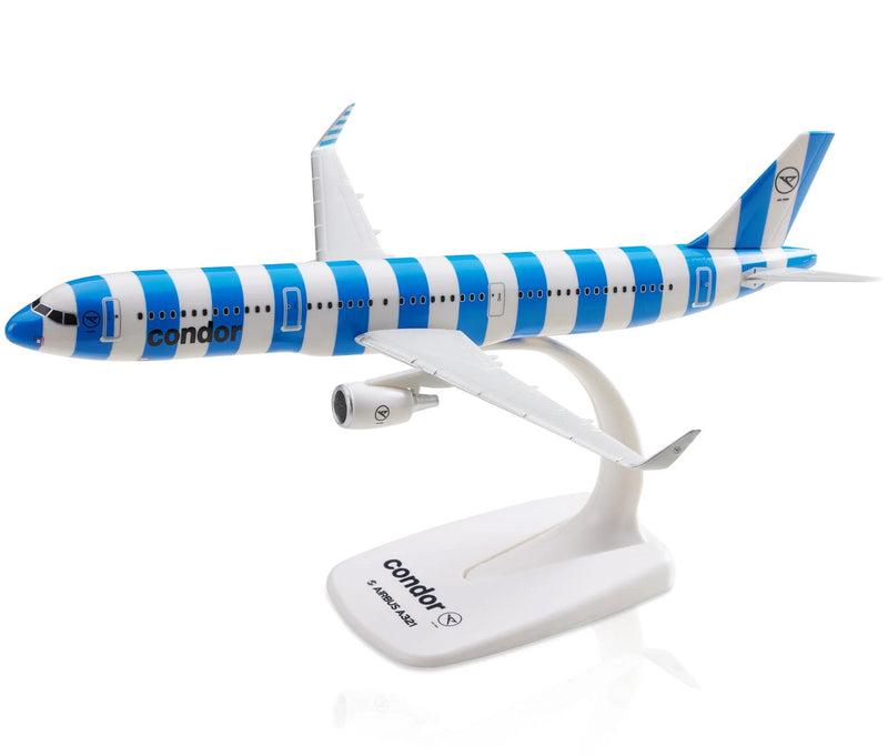PPC Condor Airbus A321 Blue Stripe Plastic Model - 1/200 Scale