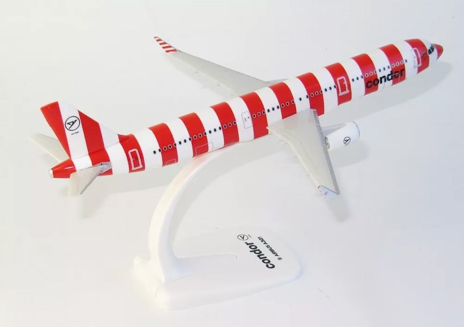 PPC Condor Airbus A321 Red Stripe Plastic Model - 1/200 Scale