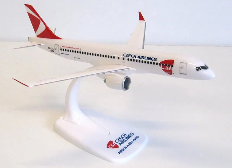 PPC Czech Airlines A220-300 Plastic Model- 1/200 Scale