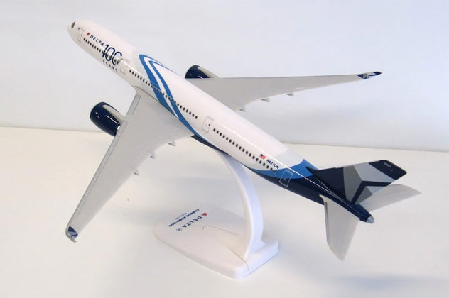 PPC Holland Airbus A350 Delta Air Lines 100 Years Livery 1:200 Plastic Model Aircraft