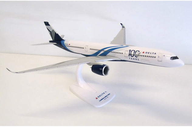 PPC Holland Airbus A350 Delta Air Lines 100 Years Livery 1:200 Plastic Model Aircraft