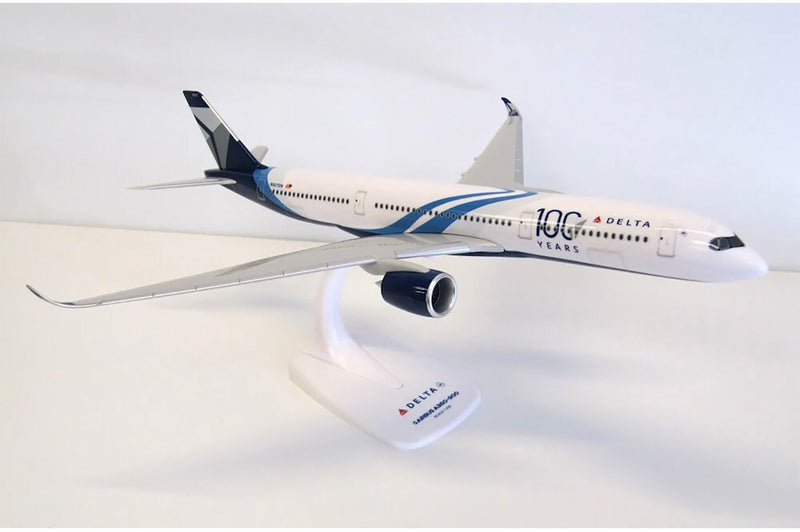 PPC Delta Airbus A350-950 100 Years Livery Plastic Model - 1/200 Scale