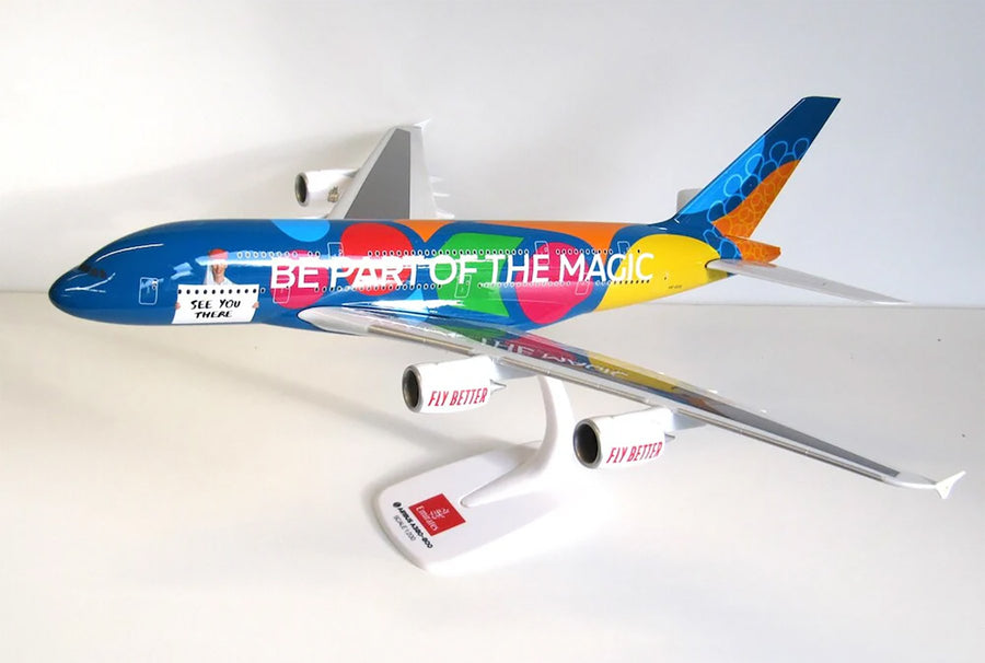 PPC Holland Airbus A380 Emirates Destination Dubai 1:200 Plastic Model Aircraft