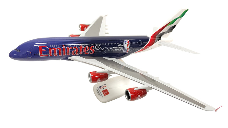 PPC Emirates Airbus A380 NBA Livery Plastic Model -  1/200 Scale