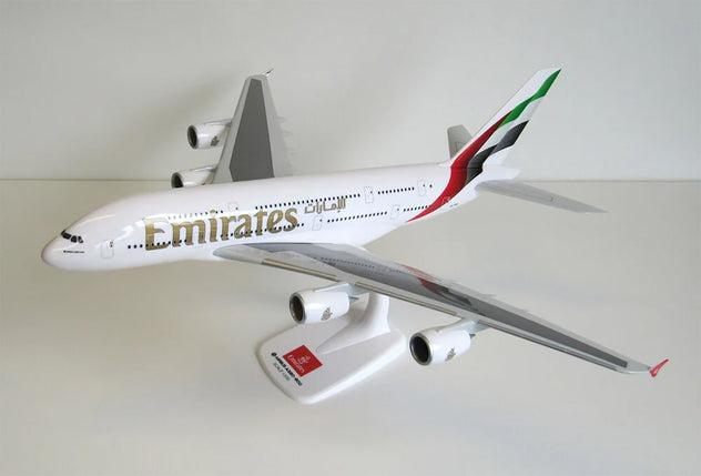 PPC Holland Airbus A380 Emirates New Livery 1:200 Scale Plastic Model Aircraft