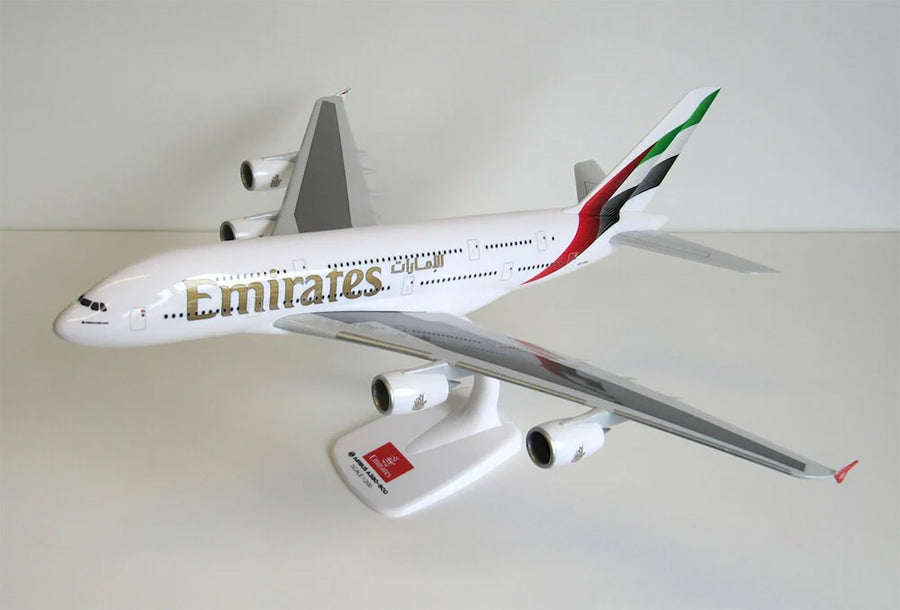 PPC Holland Airbus A380 Emirates New Livery 1:200 Scale Plastic Model Aircraft