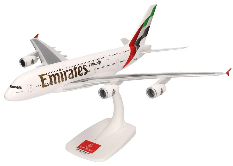 PPC Emirates Airbus A380 New Livery Plastic Model -  1/250 Scale
