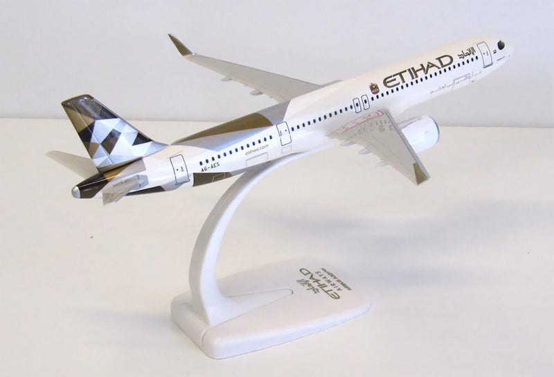 PPC Etihad Airbus A321 Neo Plastic Model - 1/200 Scale