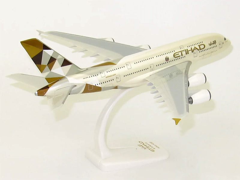 PPC Etihad Airbus A380 Plastic Model - 1/250 Scale