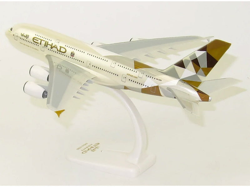 PPC Etihad Airbus A380 Plastic Model - 1/250 Scale