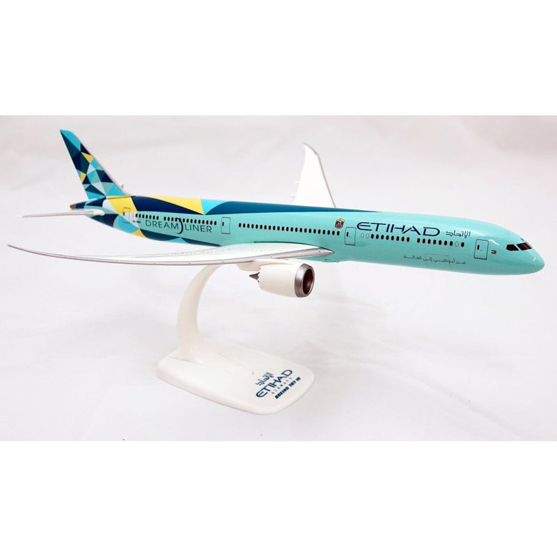 PPC Etihad Boeing 787-10 Green Livery Plastic Model - 1/200 Scale