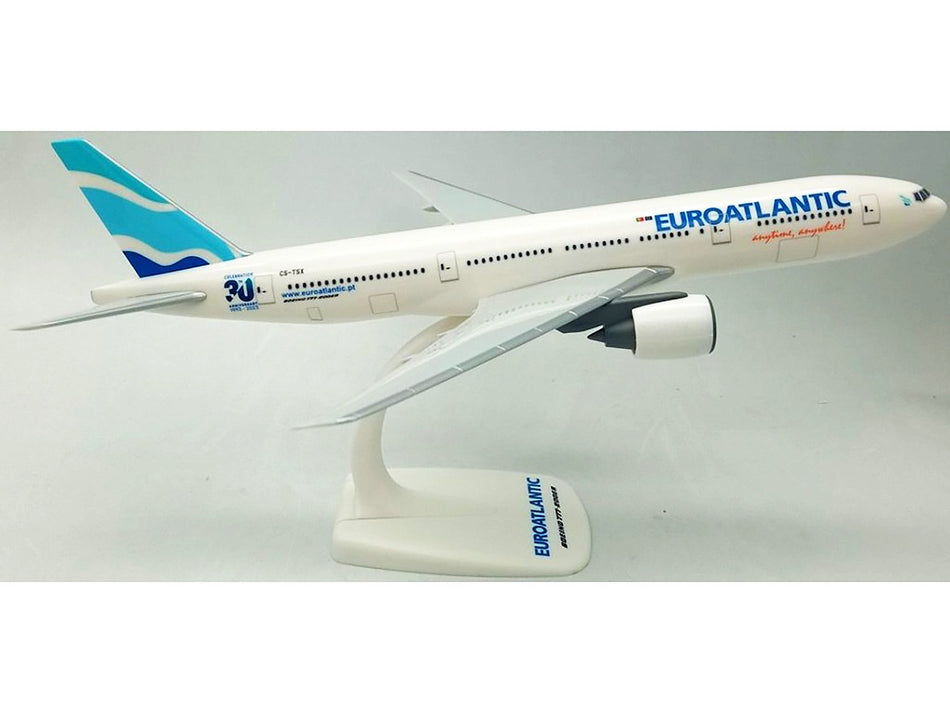 PPC Euro Atlantic Boeing 777-200 Plastic Model - 1/200 Scale