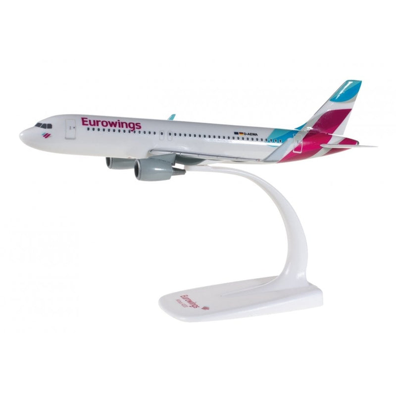 PPC Eurowings Airbus A320 Plastic Model - 1/200 Scale