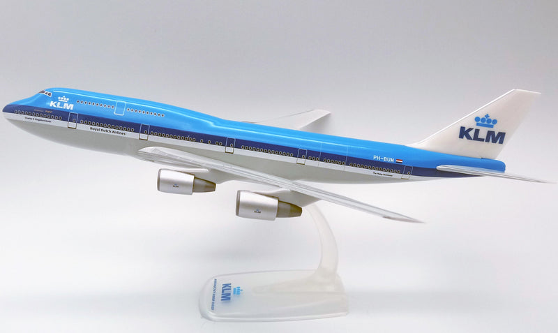 PPC KLM Boeing 747-200 SUD - PH-BUM Plastic Model - 1/250 Scale