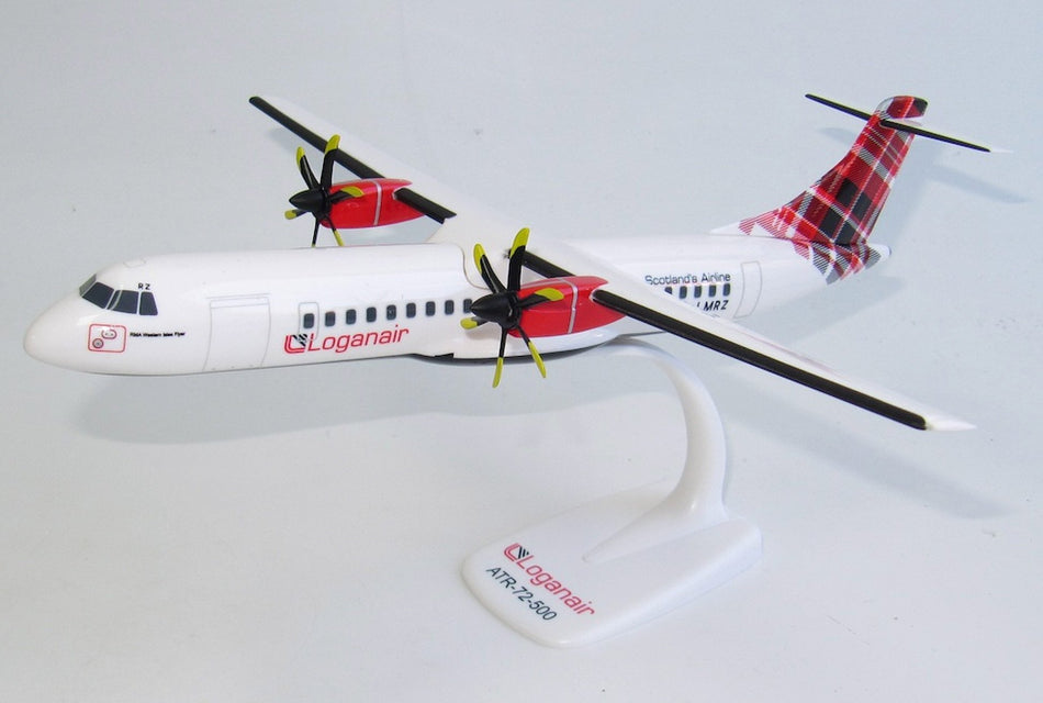 PPC Loganair ATR-72 Plastic Model - 1/100 Scale