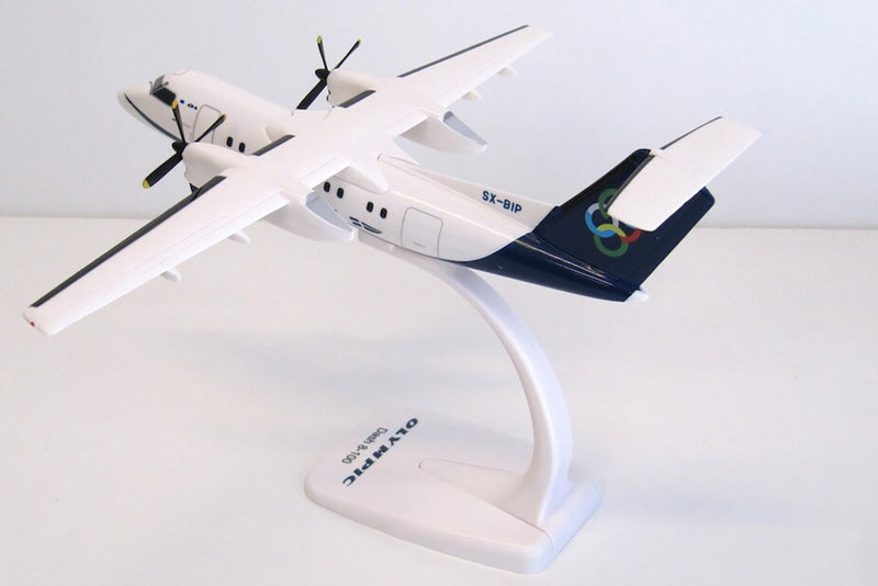 PPC Olympic Dash-8-300 Plastic Model - 1/100 Scale