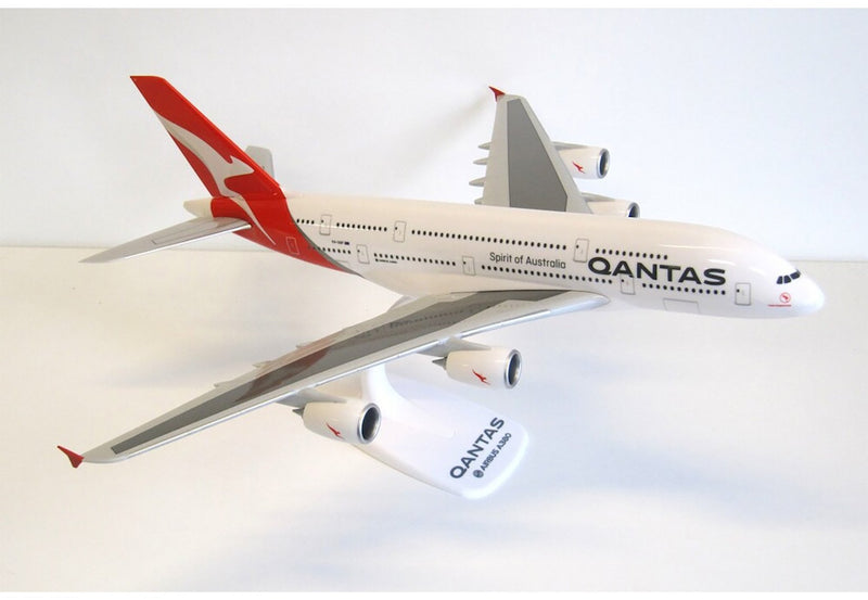 PPC Qantas Airbus A380 Plastic Model - 1/200 Scale