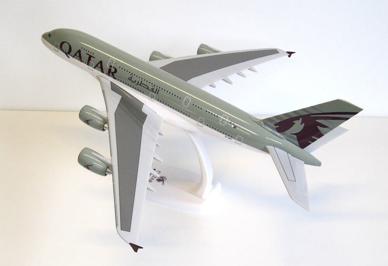 PPC Qatar Airbus A380 Plastic Model - 1/200 Scale