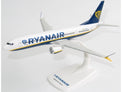 PPC Ryanair Boeing 737 Max 8 Plastic Model - 1/200 Scale